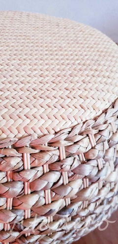 TABURETE MADERA RATAN - tienda online