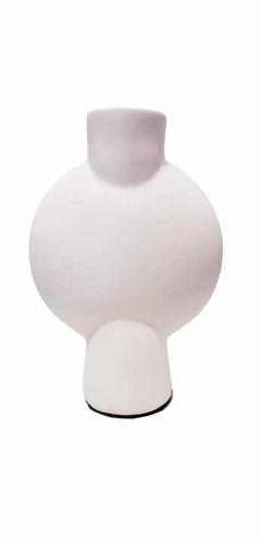 Florero de cerámica blanco en internet
