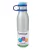 Botellón térmico plateado de 591ml de la marca Contigo, ideal para actividades al aire libre.