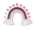 Arcoiris tejidos con pompones - comprar online