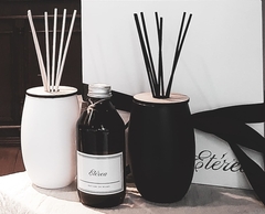 Vaso Difusor - BLANCO con varillas Naturales - comprar online