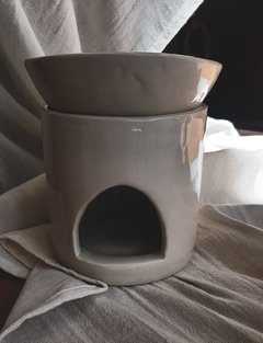 Hornito de cerámica para esencias - Colección cápsula NATURE - Etérea Velas