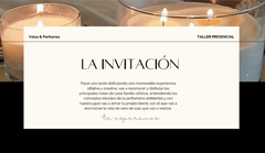 19/10/2024 - Workshop VELAS & PERFUMES - CERRADO - comprar online