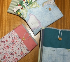 FUNDA LITERARIA azul (con bolsillos) en internet