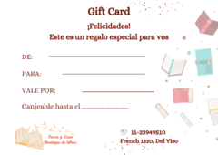 GIFT CARD por $15000