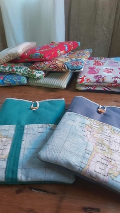 FUNDA LITERARIA - MAPA AZUL - comprar online
