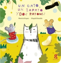 UN GATO, UN ZAPATO Y DOS RATONES - NUBE DE ALGODON GERBERA