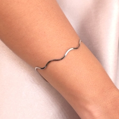 Bracelete Ondulado Fino Steel - comprar online