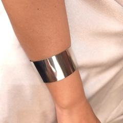 Bracelete Chapa Largo Liso Steel