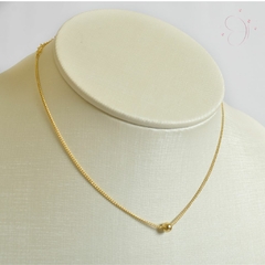 Colar Pingente Bola banhado em ouro 18k - Mirna Cortat Semijoias -  Semijoias e Joias em Prata 925
