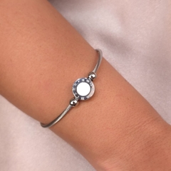 Bracelete Torcido Inspiração Madrepérola Steel - comprar online