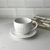 Set taza y plato Vera Blanco en internet