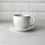 Set taza y plato Vera Blanco