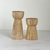 Set x2 candelabros + velas - comprar online