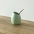 Matecito verde con bombilla - comprar online