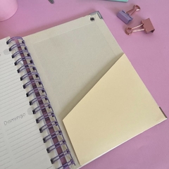 Imagen de Agenda semanal Cora Pastel