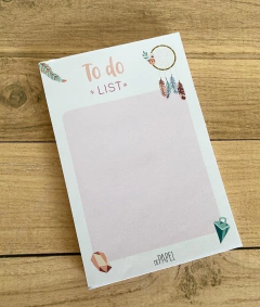 TO DO LIST -BOHO-