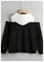 Buzo blanco y negro/ Shein - comprar online