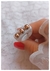 Anillo Acrílico con dorado / - comprar online