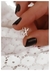 Aro cuff (x) /acero blanco