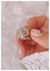 ANILLO CHAPON CON ESTRAS // ACERO QUIRURGICO