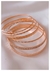 Set de pulseras gold con estras