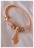 Pulsera estilo pandora / linea dorada