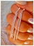 Aros brig brillantes 6cm / Acero blanco