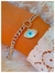 Pulsera grumet ojo nacar / Acero quirurgico