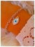 Pulsera Tiffany ojito pestaña / Acero quirúrgico