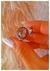 Anillo piedra Negra / Acero quirúrgico