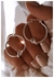 Argollas nudo /Acero blanco