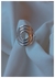 Anillo círculos/ acero blanco - comprar online