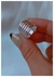 Anillo líneas / Acero blanco