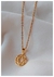 Conjunto estrella de david / acero dorado