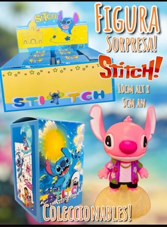 Figura sorpresa stitch coleccionable
