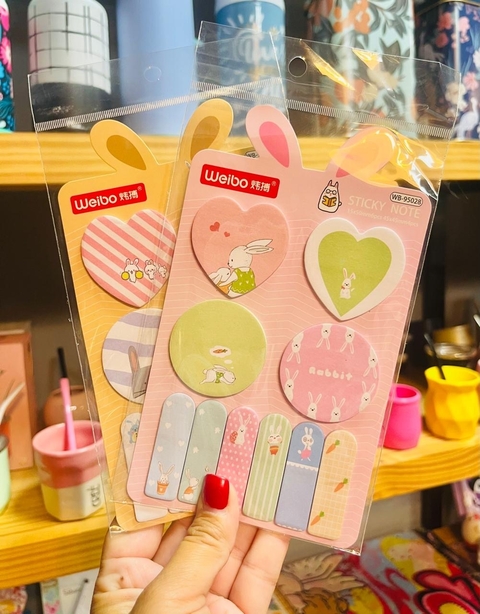 Notas adhesivas conejo