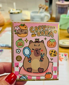 Cuaderno sticker capybara - Olivia Almacén de Curiosidades