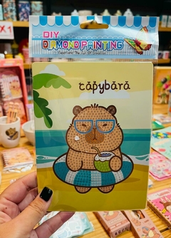 Diamond capybara pileta
