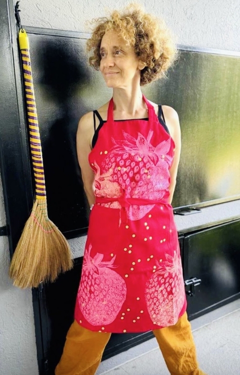 Delantal frutillas - comprar online