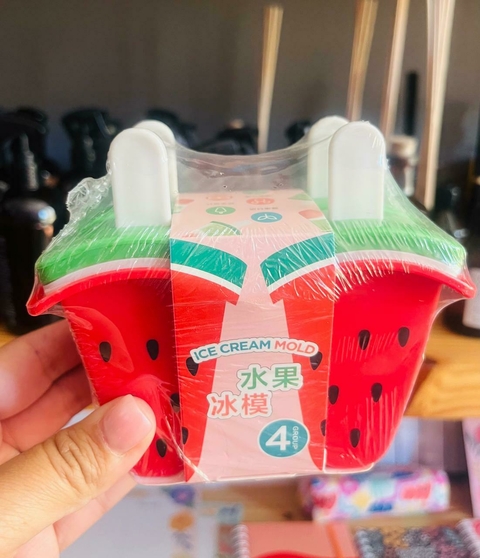 Molde para helado sandía