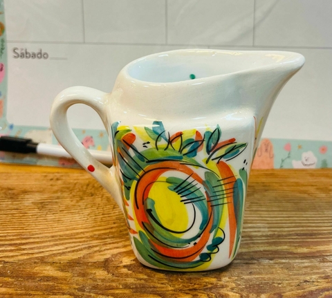 LECHERA COLORES PINTADA A MANO