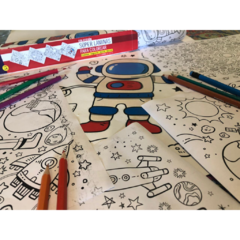 LÁMINA PARA PINTAR EL ESPACIO