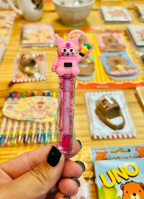 Líp gloss kuromi pink