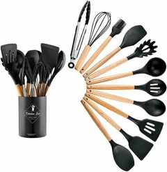 Set de Utensilios de Cocina de Silicona (11 piezas)