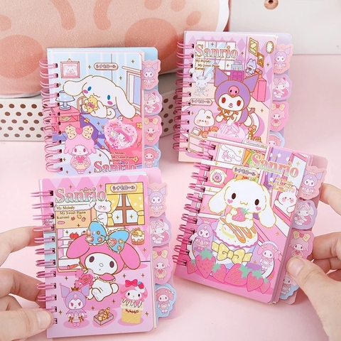 Mini Libreta Glitter "Sanrio"