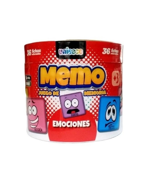 Juego de memoria emociones