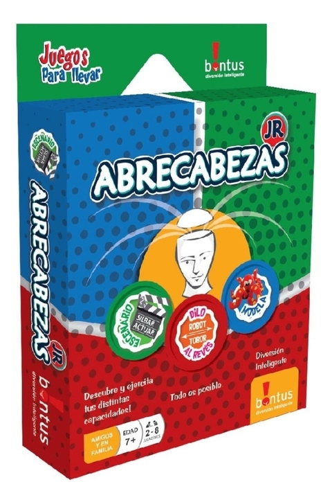 Abrecabezas Jr - Juego De Mesa Cartas - Original Bontus