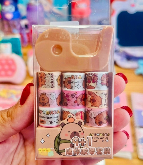 Cintas adhesivas capybara