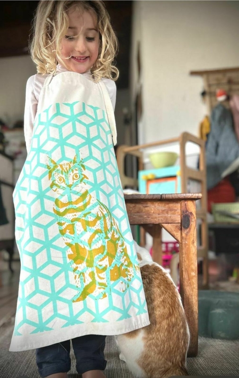 DELANTAL GATITO NIÑOS - comprar online